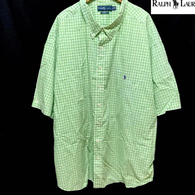 Ralph Lauren(ラルフローレン)の海外セレクト　ラルフローレン　ビッグシャツ　5L相当 メンズのトップス(シャツ)の商品写真