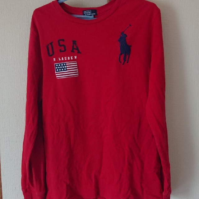 POLO RALPH LAUREN(ポロラルフローレン)のRALPH LAUREN赤ロンT メンズのトップス(Tシャツ/カットソー(七分/長袖))の商品写真