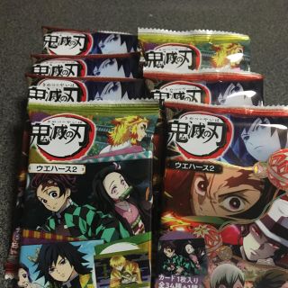 バンダイ(BANDAI)の鬼滅の刃ウエハース10個(菓子/デザート)