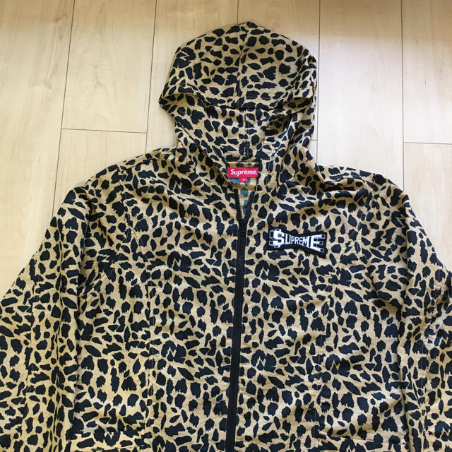 Supreme  Skew Hooded Nylon Jacket 17ss