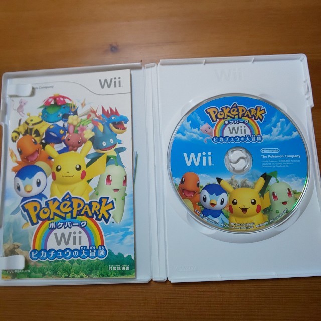 ポケパークWii ～ピカチュウの大冒険～ Wii エンタメ/ホビーのゲームソフト/ゲーム機本体(家庭用ゲームソフト)の商品写真