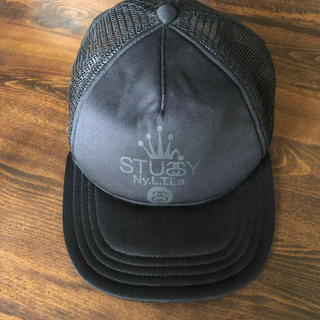 STUSSY - stussy メッシュキャップ シャネルロゴ クラウンの通販 by ...