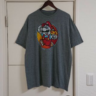 ニンテンドウ(任天堂)のスーパーマリオブラザーズ Tシャツ 海外古着 ゲームキャラクター(Tシャツ/カットソー(半袖/袖なし))