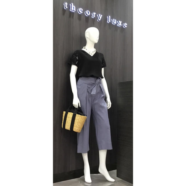 Theory luxe 18ss リネンパンツ