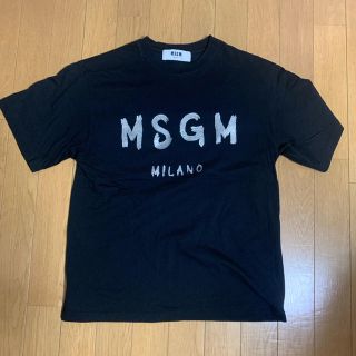 エムエスジイエム(MSGM)のMSGM ブラック　Tシャツ(Tシャツ(半袖/袖なし))