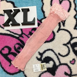 ロニィ(RONI)の新品★RONI★トレンカ編みソックス★ピンクXL(靴下/タイツ)