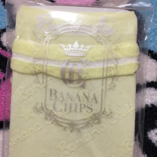 バナナチップス(BANANA CHIPS)の新品★バナナチップス★オーバーニーハイソックス★イエローL(靴下/タイツ)