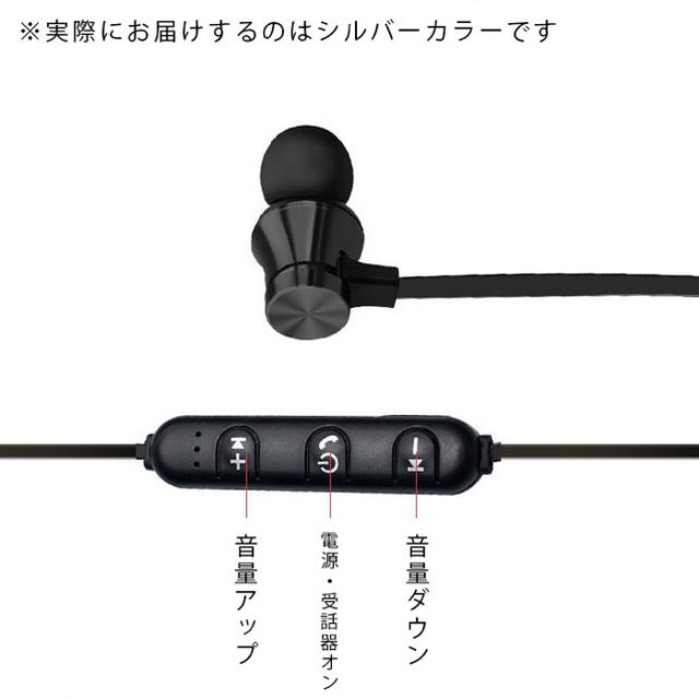 ELECOM(エレコム)のワイヤレス イヤホン  防水 bluetooth 新品　送料込み スマホ/家電/カメラのオーディオ機器(ヘッドフォン/イヤフォン)の商品写真