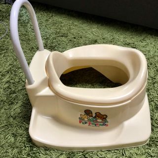 和式便器専用　補助便座★プチッコ　おまる　トイレトレーニング(補助便座)