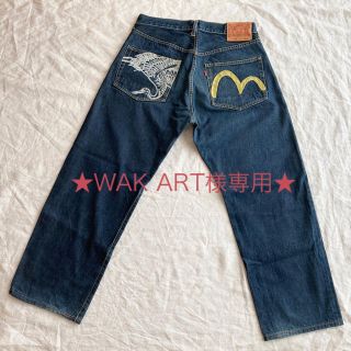 エビス(EVISU)の★ WAK ART様専用★裾部分訳あり【EVISU デニム】1930 34x35(デニム/ジーンズ)