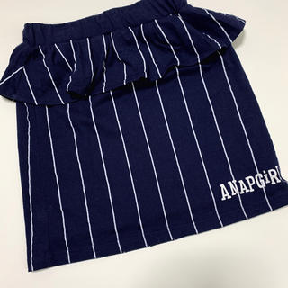 アナップ(ANAP)のANAP GIRL ミニ　タイトスカート　Tシャツ生地　140-150(スカート)