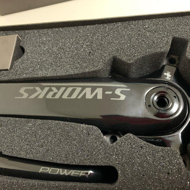 S-WORKS POWER CRANKS DUAL TARBLK165パーツ