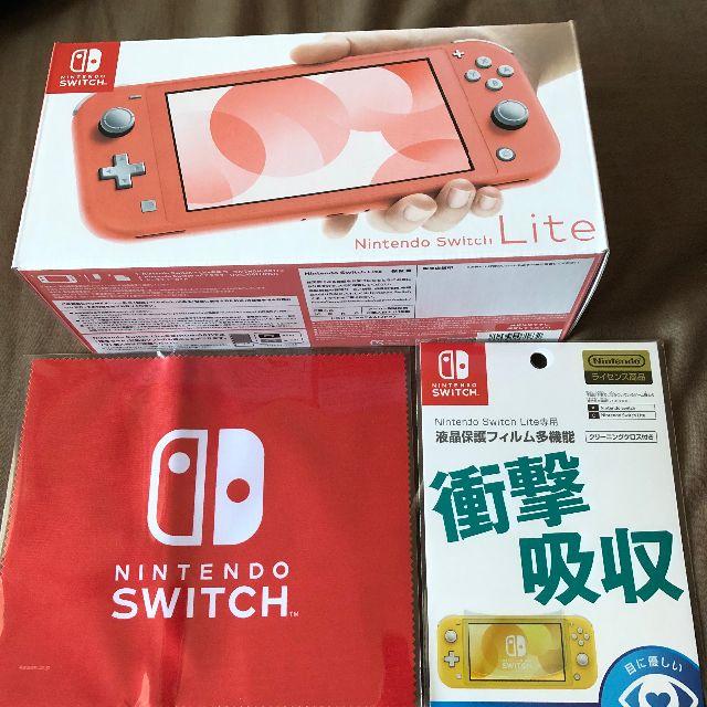 Nintendo Switch lite◇スイッチライト◇コーラル