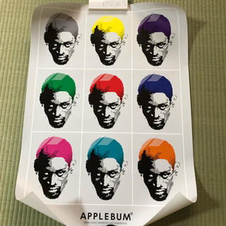 アップルバム(APPLEBUM)のアップルバム　applebum ロッドマン　ポスター　A1サイズ　新品(ポスター)