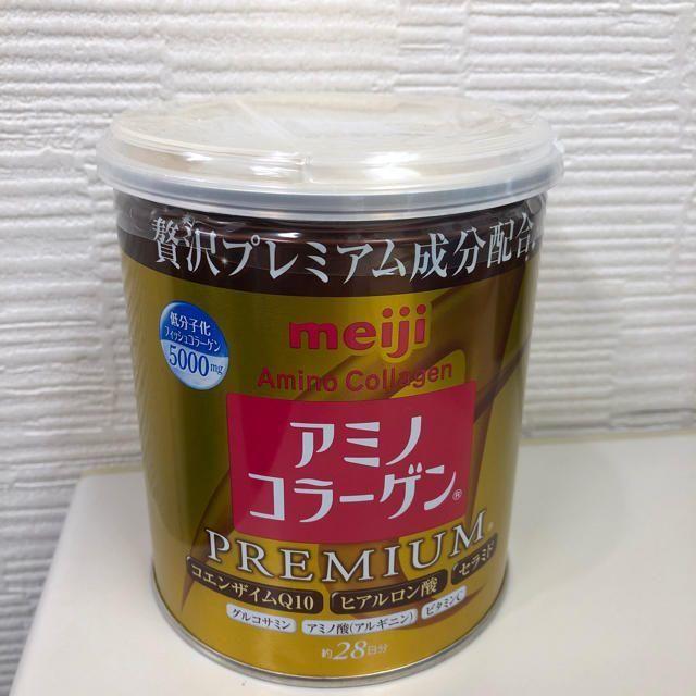 明治(メイジ)の新品未開封 明治 アミノコラーゲン プレミアム28日分 食品/飲料/酒の健康食品(コラーゲン)の商品写真