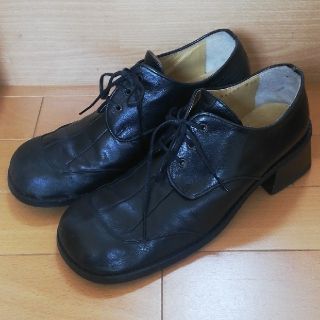 ワノナノ(WANONANO)の革靴　24.5cm 黒　WANONANO 　(ローファー/革靴)