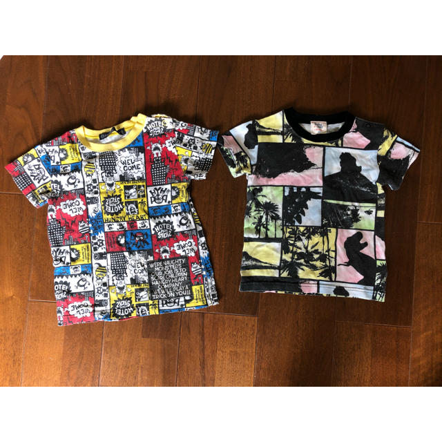 男の子　Tシャツ2枚　95センチ キッズ/ベビー/マタニティのキッズ服男の子用(90cm~)(Tシャツ/カットソー)の商品写真