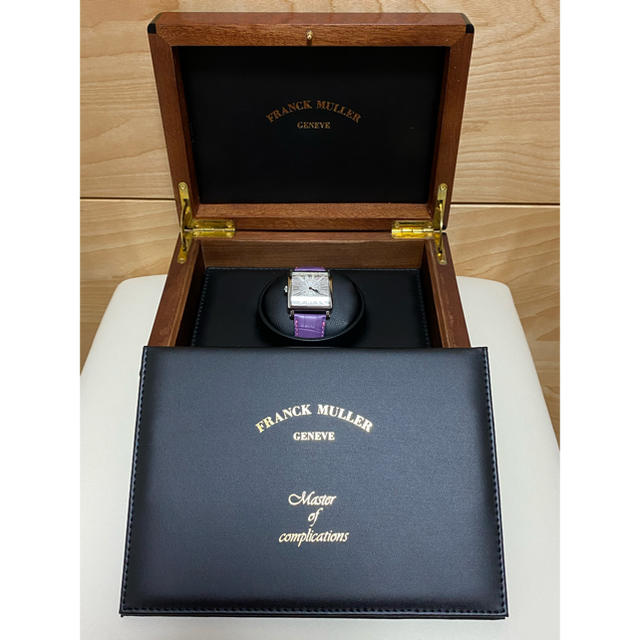 FRANCK MULLER(フランクミュラー)のフランク マスタースクエア ダイヤモンド レディースのファッション小物(腕時計)の商品写真