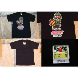 アベイシングエイプ(A BATHING APE)のBAPE 仮面ライダー BABY MILO マイロ エイプ　Tシャツ(Tシャツ/カットソー(半袖/袖なし))