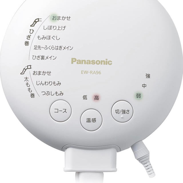 Panasonic(パナソニック)のPanasonic　レッグリフレ　脚全体 スマホ/家電/カメラの美容/健康(マッサージ機)の商品写真