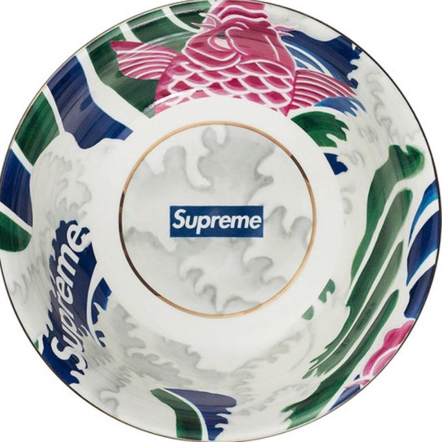 Supreme(シュプリーム)のsupreme Waves Ceramic Bowl① インテリア/住まい/日用品のキッチン/食器(食器)の商品写真