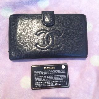 シャネル(CHANEL)のシャネル キャビアスキン 長財布 (財布)