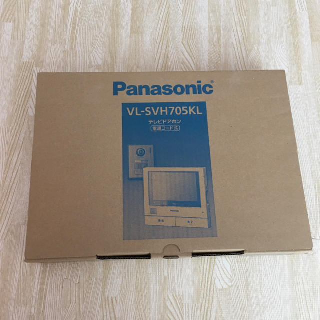 Panasonic(パナソニック)のPanasonic 大画面 テレビドアホン VL-SVH705KL スマホ/家電/カメラのスマホ/家電/カメラ その他(防犯カメラ)の商品写真