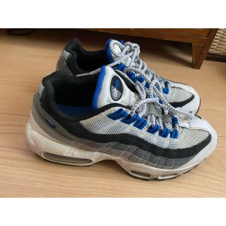 ナイキ(NIKE)のNIKE ナイキ AIR MAX 95 エアマックス ブルー 24.5cm(スニーカー)