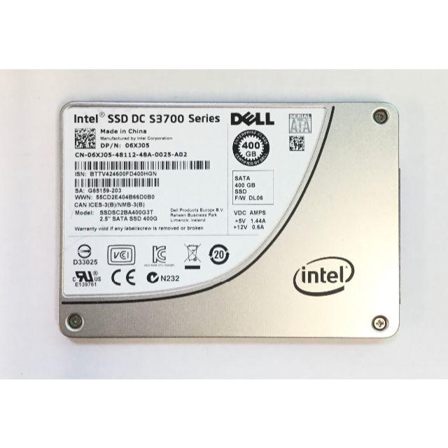 RF-448 Intel 400GB SSD SATA 2.5インチ 1点