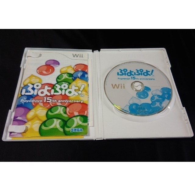 Wii(ウィー)のぷよぷよ！ Wii エンタメ/ホビーのゲームソフト/ゲーム機本体(家庭用ゲームソフト)の商品写真