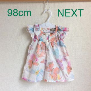 ネクスト(NEXT)のNEXT 98cm 女の子ノースリーブカットソー(g100-9)(Tシャツ/カットソー)