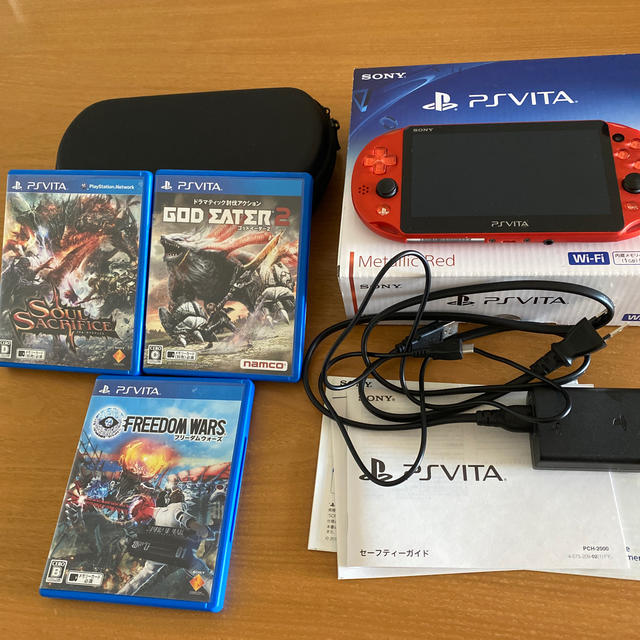 SONY PlayStationVITA 本体 PCH-2000 ZA26ゲームソフトゲーム機本体