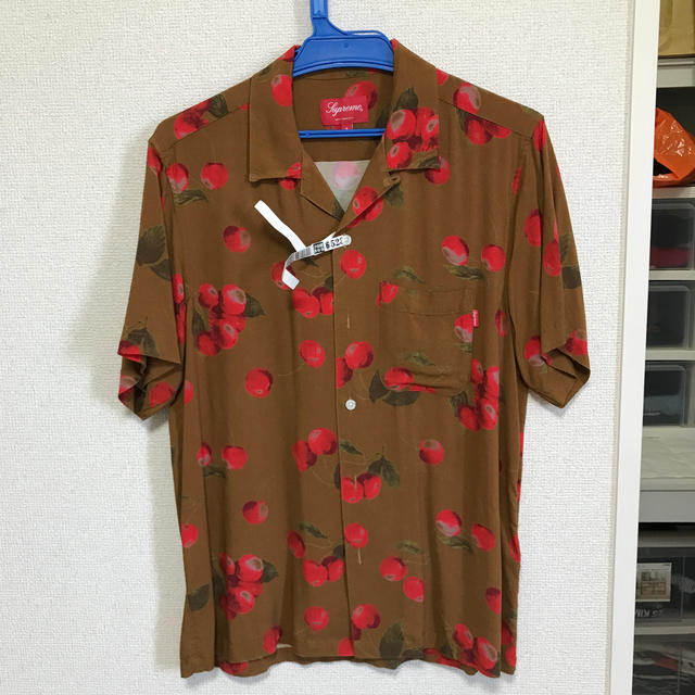 Supreme - SUPREME 19SS Cherry Rayon S/S Shirt