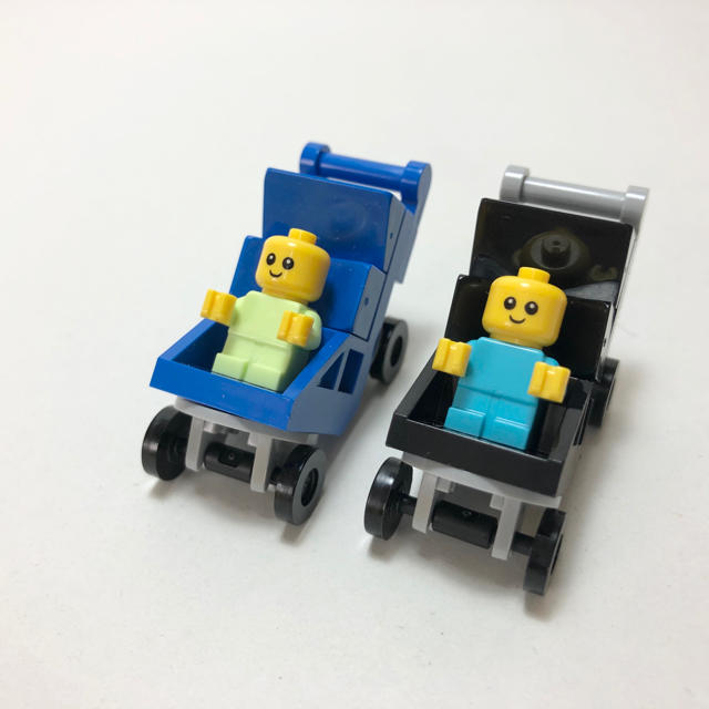 Lego(レゴ)の【新品未使用】レゴ　LEGO ベビーカー　なんと2台♡ キッズ/ベビー/マタニティのおもちゃ(知育玩具)の商品写真