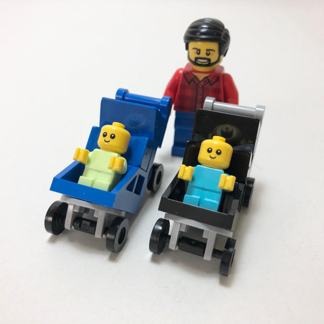 Lego(レゴ)の【新品未使用】レゴ　LEGO ベビーカー　なんと2台♡ キッズ/ベビー/マタニティのおもちゃ(知育玩具)の商品写真