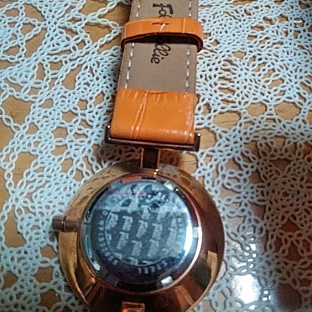 2022﹡ Folli 新品、未使用！
レディース
腕時計
フォリフォリのオレンジ腕時計の通販 by ニーナ｜フォリフォリならラクマ Follie - NEW人気