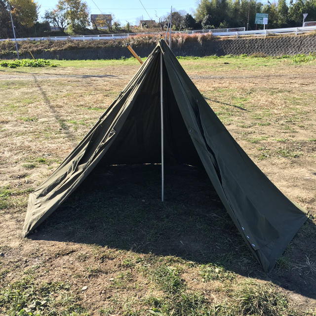 ポーランド軍 未使用 テント +プロッパー オリーブBDU ショーツ S セット
