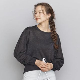 ビューティアンドユースユナイテッドアローズ(BEAUTY&YOUTH UNITED ARROWS)のBY シアーパフスリーブニット -ウォッシャブル-(カットソー(長袖/七分))