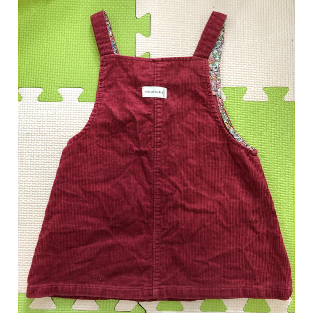 ZARA KIDS(ザラキッズ)のZara Baby コーデュロイ ジャンパースカート　80cm キッズ/ベビー/マタニティのベビー服(~85cm)(ワンピース)の商品写真