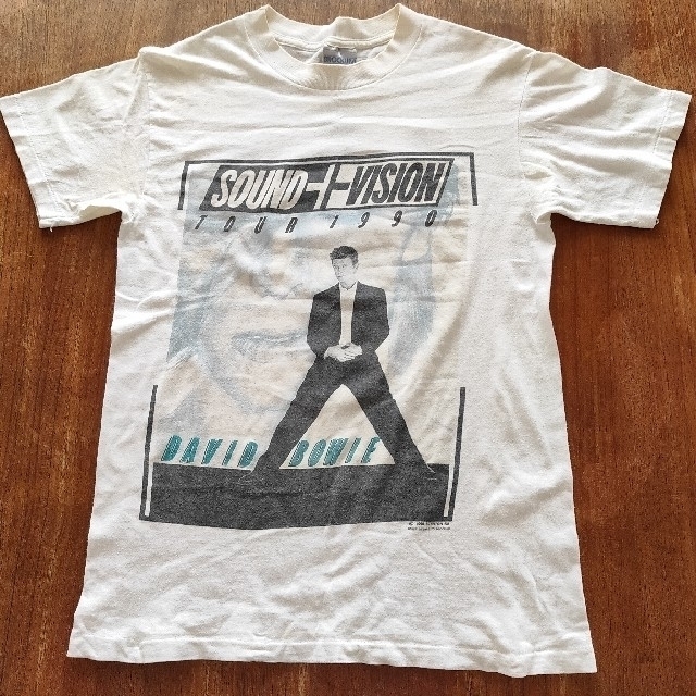 メンズヴィンテージ当時物1990年デビッドボウイDavid Bowie Tシャツ