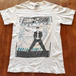 ヴィンテージ当時物1990年デビッドボウイDavid Bowie Tシャツ(Tシャツ/カットソー(半袖/袖なし))