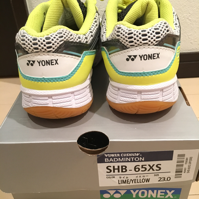YONEX(ヨネックス)のヨネックススニーカーライムイエロー レディースの靴/シューズ(スニーカー)の商品写真