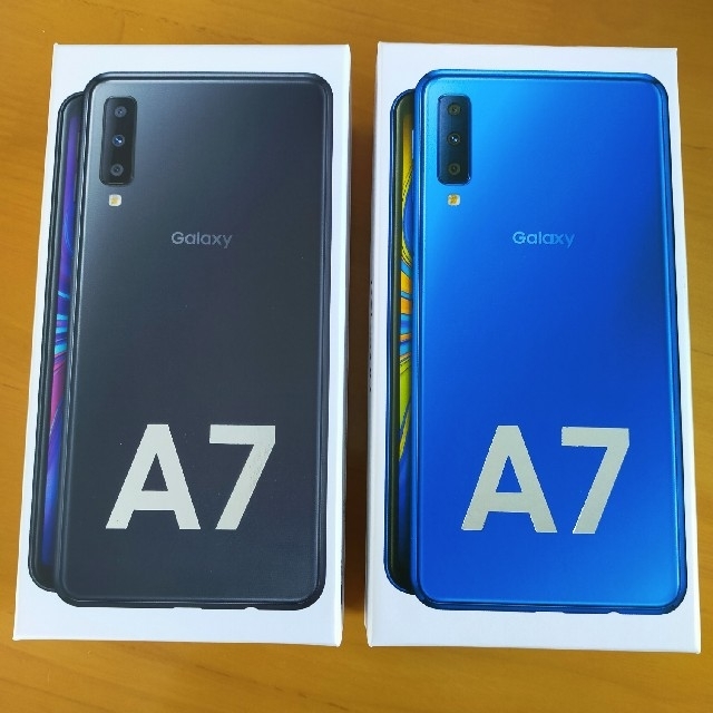 ギャラクシーA7 Galaxy A7  SIMフリー　新品未開封品スマホ/家電/カメラ