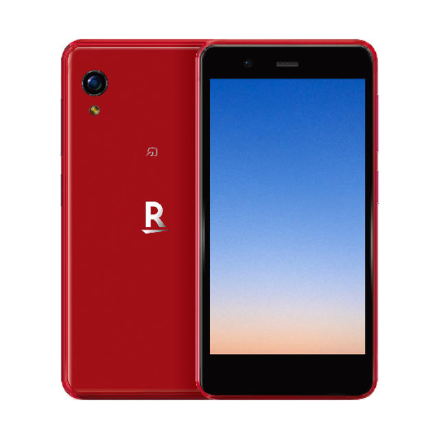 スマートフォン/携帯電話SIMフリー C330 Rakuten Mini ミニ レッド 本体 新品