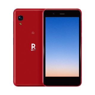 ラクテン(Rakuten)のSIMフリー C330 Rakuten Mini 楽天ミニ レッド 本体 新品(スマートフォン本体)