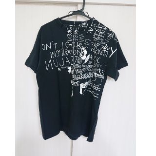 メンズ / Tシャツ /黒(Tシャツ/カットソー(半袖/袖なし))