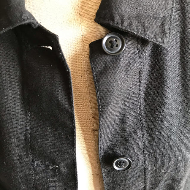 MUJI (無印良品)(ムジルシリョウヒン)の無印良品　sサイズ　リネン混ジャケット レディースのジャケット/アウター(テーラードジャケット)の商品写真