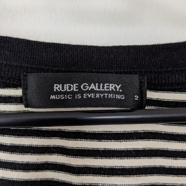 RUDE GALLERY(ルードギャラリー)の【RUDE GALLERY】ボーダーTシャツ  2 メンズのトップス(Tシャツ/カットソー(半袖/袖なし))の商品写真