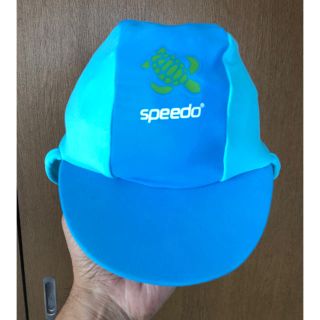 スピード(SPEEDO)のSpeedo 水泳帽子 ベビー・キッズ 日差し避け付き UV Protected(帽子)