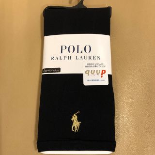 ポロラルフローレン(POLO RALPH LAUREN)の新品　レディース ポロラルフローレン　10分丈黒レギンス　M〜L寸　日本製(レギンス/スパッツ)